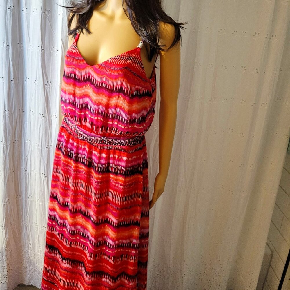 White House Black Market Sleeveless Long Dress